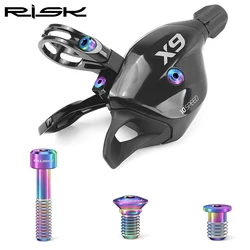 RISK RT104 Bike Thumb Shifter Derailleur Lever Fixed Screw Set Unit For GX/Eagle/X9/X01/X01Eagle/XX1 Road Mountain Screws