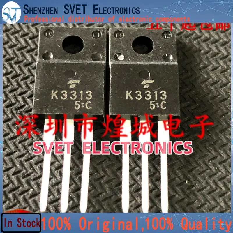 10PCS-50PCS  K3313 2SK3313  TO-220F 500V 12A    Original In Stock Fast shipping