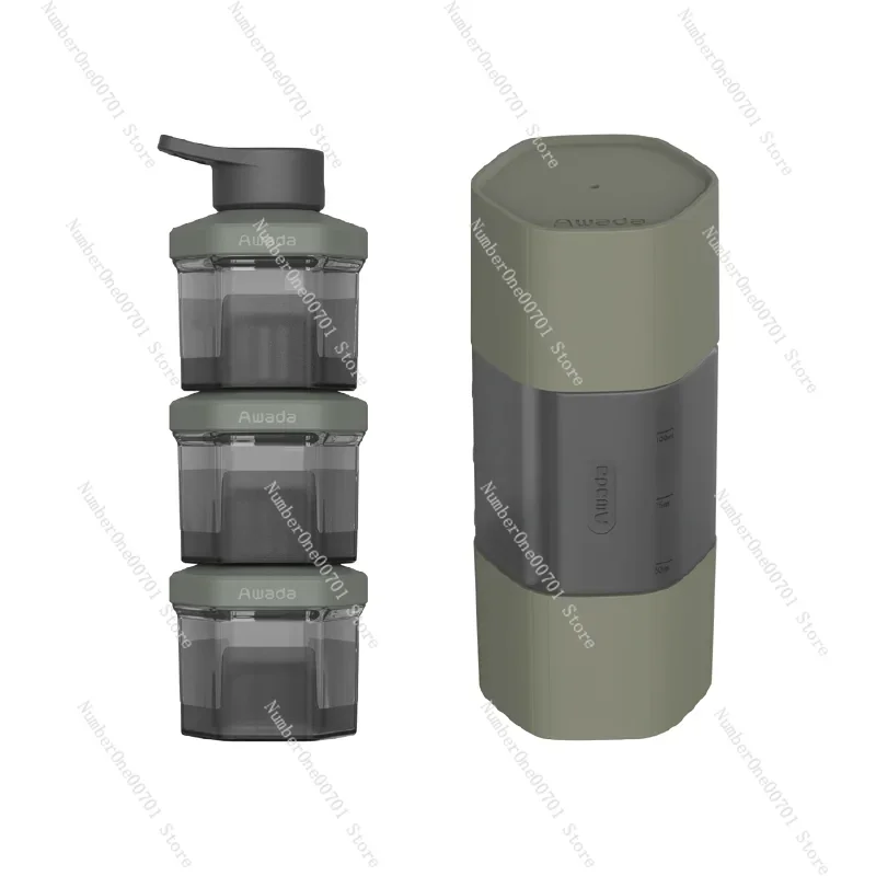 

Outdoor camping Outdoor seasoning sub-bottling BBQ picnic seasoning jar sealed Portable storage Kitchenware