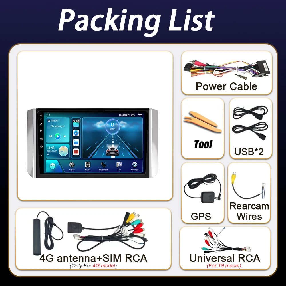 Android Auto For Mitsubishi Xpander 2017-2020 CarPlay Car Radio Stereo QLED Screen Multimedia Player Head Unit Radio Samochodowe