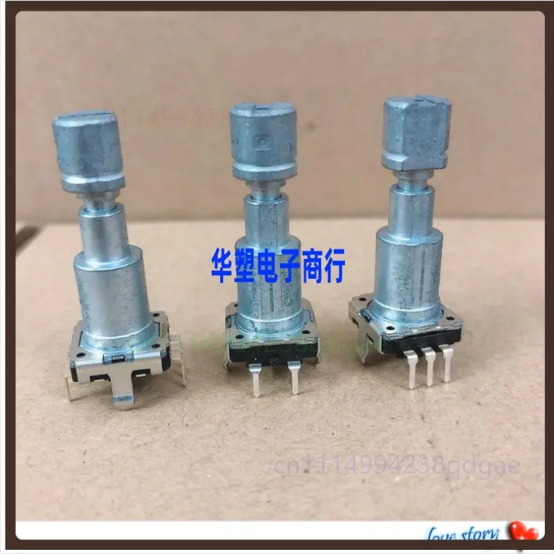 1PCS Rotary Encoder 5Pin With Push Button 360 Degree Infinite Rotation For Toyota Prado Car CD Navigation Volume Switch