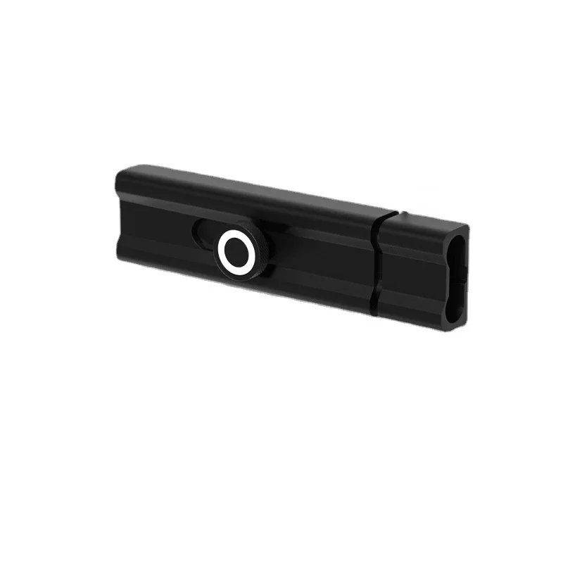 1pc Door Bolt Anti-Theft Wooden Door Lock 4-inch Room Flush Bolt Slide Lock Latch Black for Swing Indoor or Flush Door