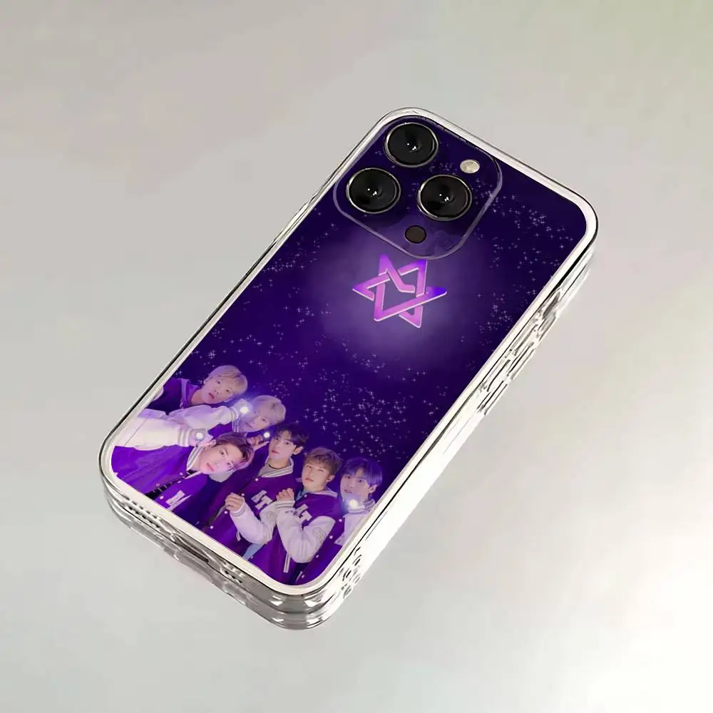 Funda de teléfono A-Astro Kpop Music para iPhone 16,15,14,13,12,11,17 Pro,Max,Plus,X,XS,XR,SE,Mini cubierta suave transparente