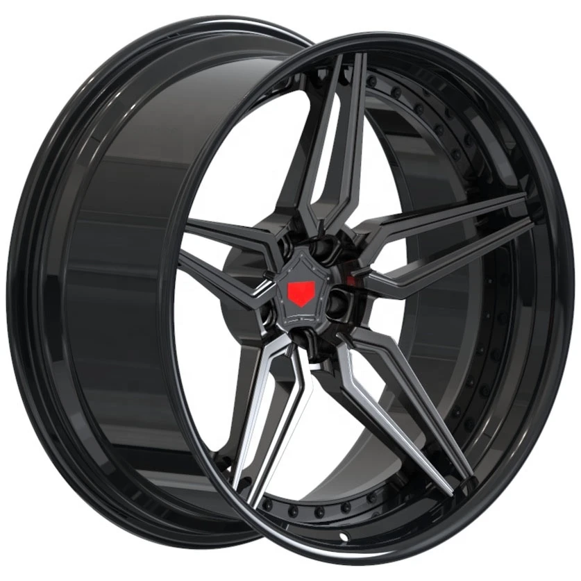 for GVICHN Factory hot sell Deep LIP 19 inch car alloy wheels 5x112 forged car wheels