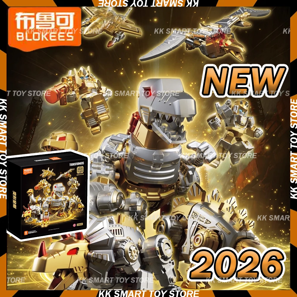 

Новый официальный BLOKEES Transformation 2026, ежегодное издание, лимитированная юбилейная подарочная коробка, сборная игрушка, фигурки, подарки, игрушки