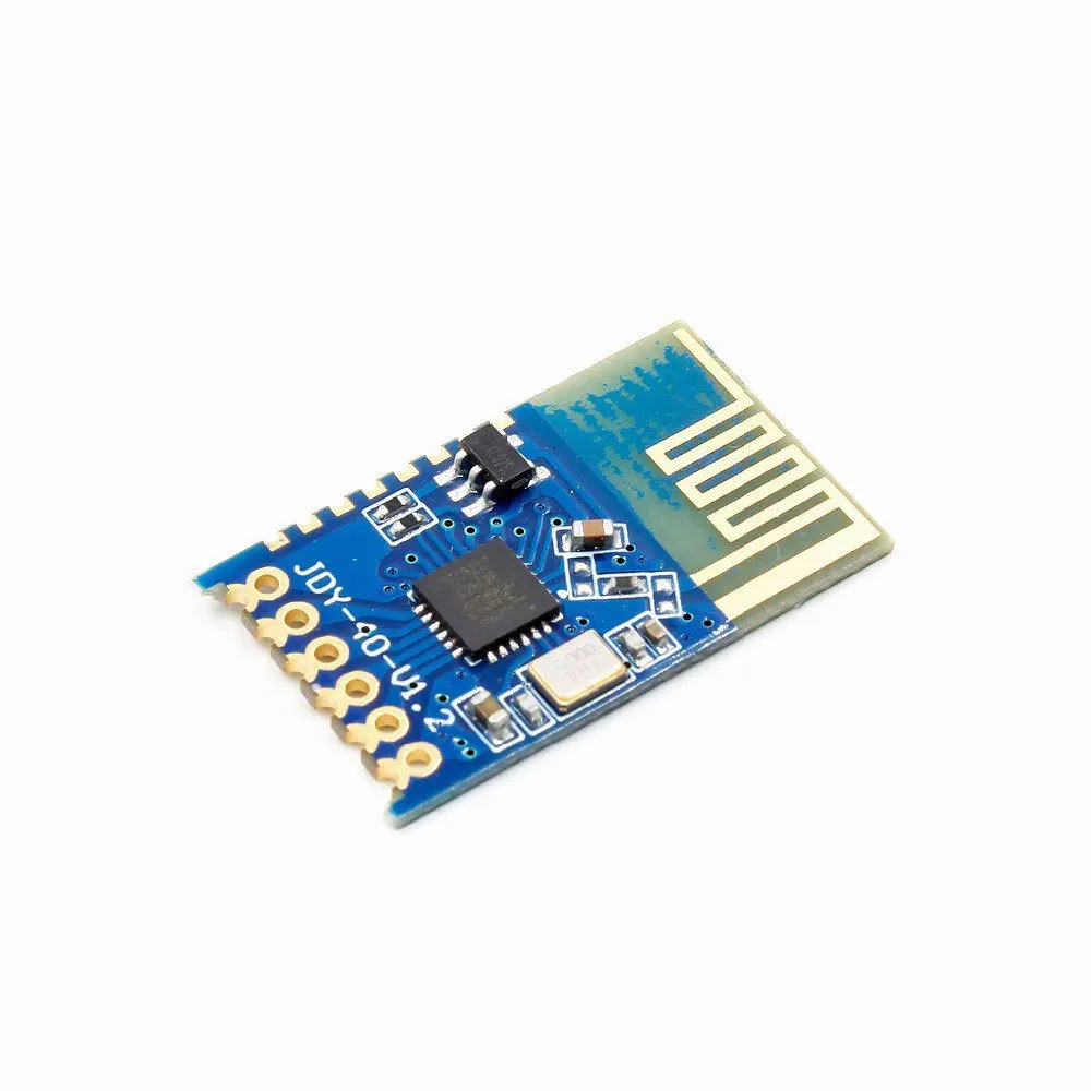 JDY-40 2.4G Wireless Serial Port Transceiver Module for Long-Distance Communication, Ready-to-Use Without Development
