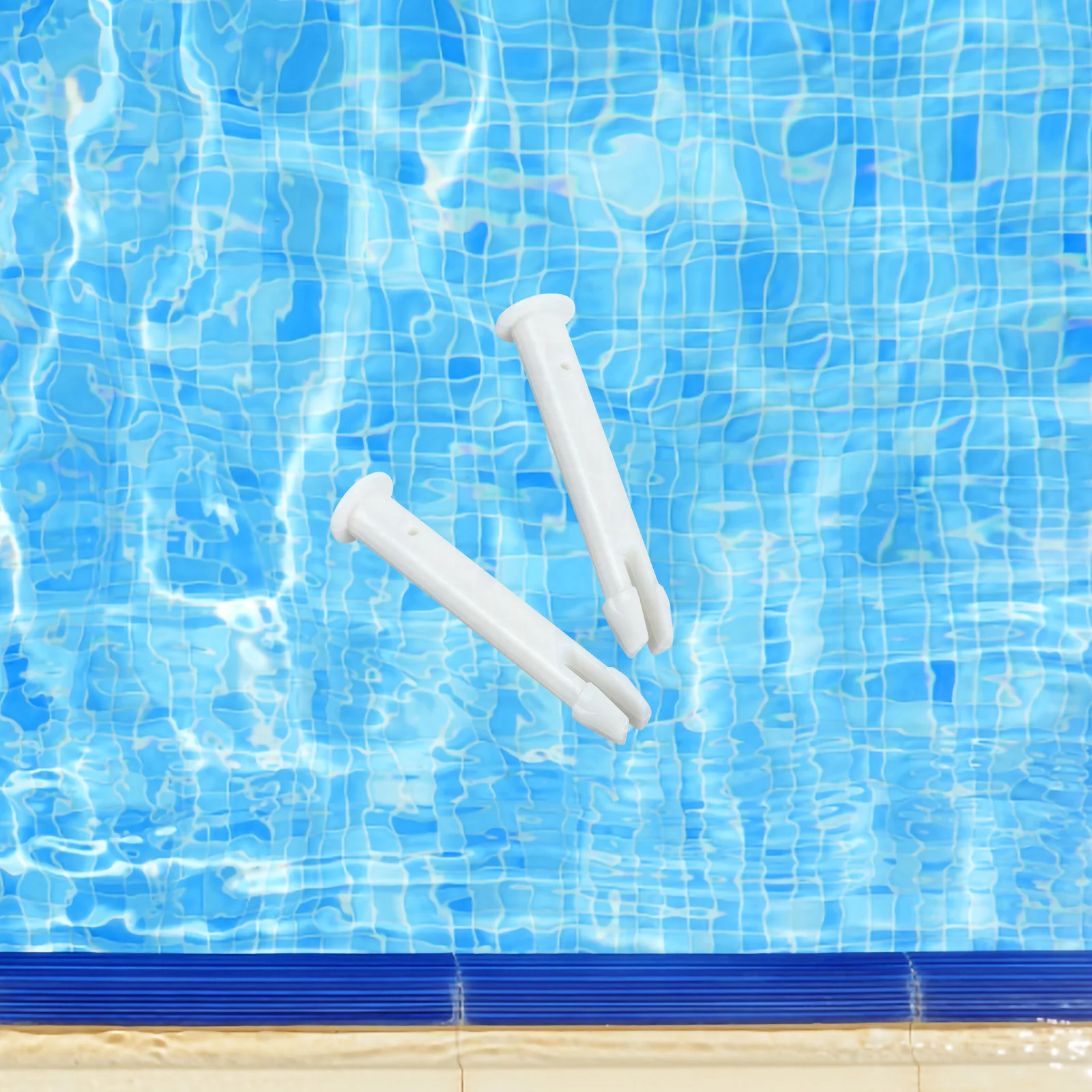 

12Pcs Swimming Pool Connector Pins Plastic Replacement for Rectangular Frame Pools Durable Seals Swimming Pool Accessories