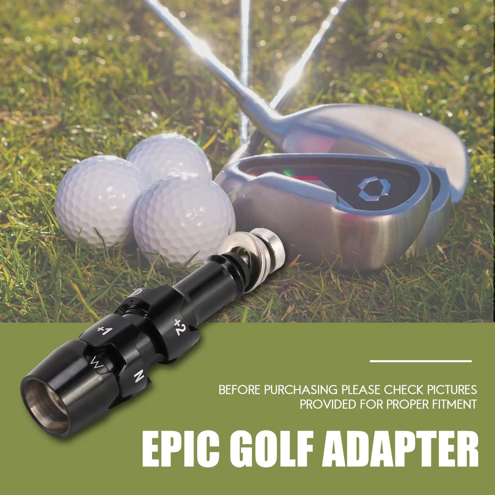 Cue adapter.335 Golf Golf Club Adapter For 815/ /Xr/V Serial Driver