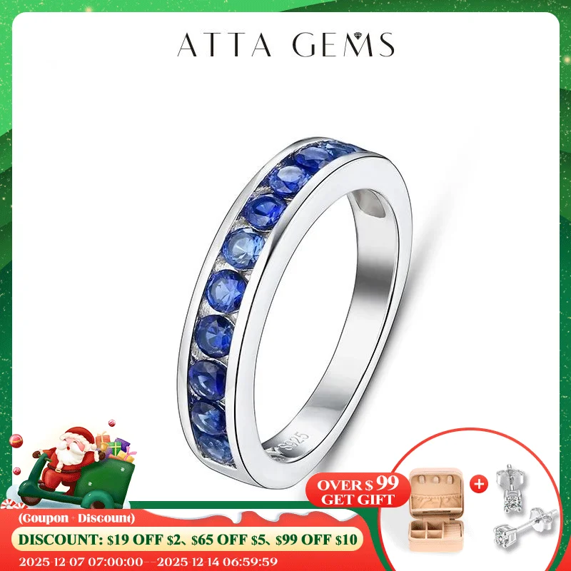 

Женские серебряные кольца с синим сапфиром, свадебные кольца в классическом стиле с искусственным сапфиром, Подарочные ювелирные украшения высшего качества