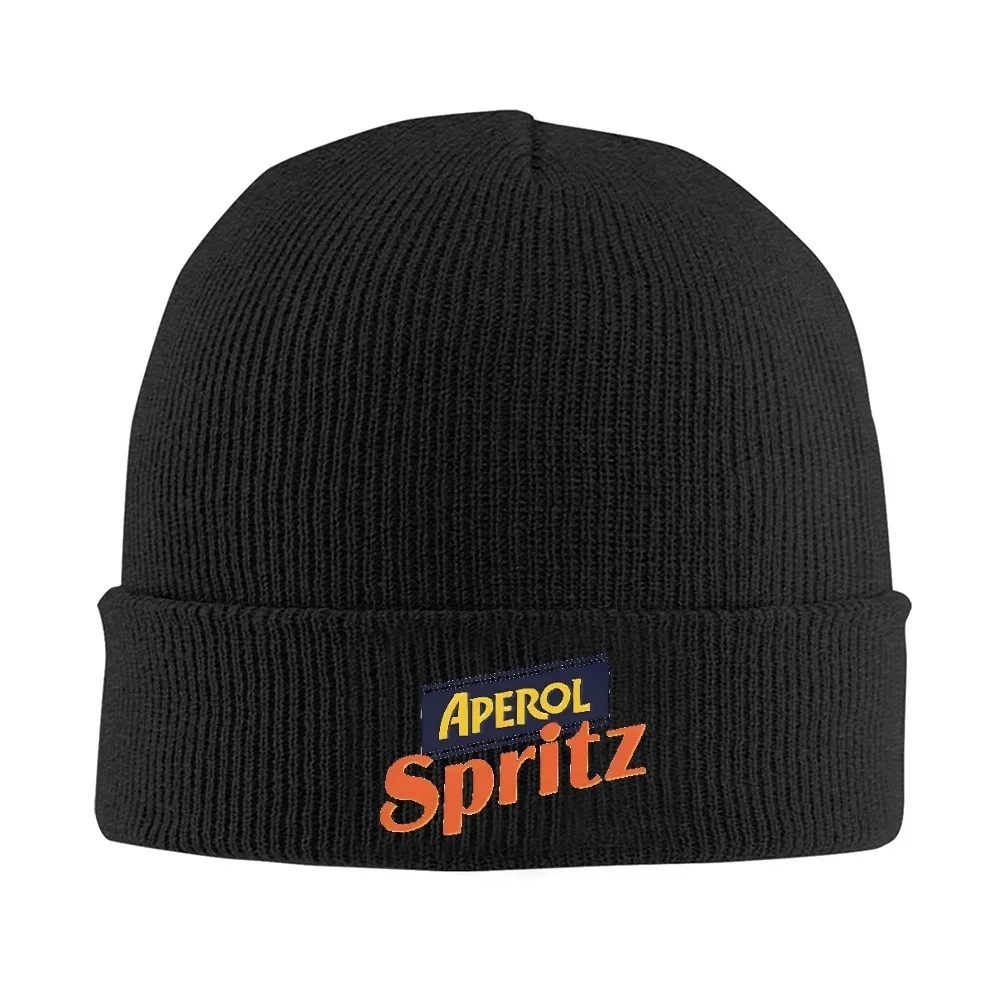 New 1pc Aperols Spritz Knitted Caps For Women Men Beanies Winter Hats Acrylic Hip Hop Melon Cap