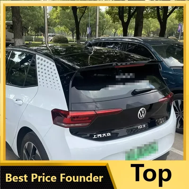 

ABS Material Rear Roof Spoiler Wings for Volkswagen ID.3 Pro ID3 Pro S 2020-2023 Car Styling ABS Carbon Look Rear Spoiler