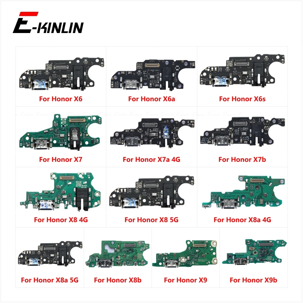 

Шлейф зарядного порта для Huawei Honor X6 X6a X6s X7 X7a X7b X8 X8a X8b X9 X9a X9b 5G 4G, запчасти для ремонта USB-разъема зарядки