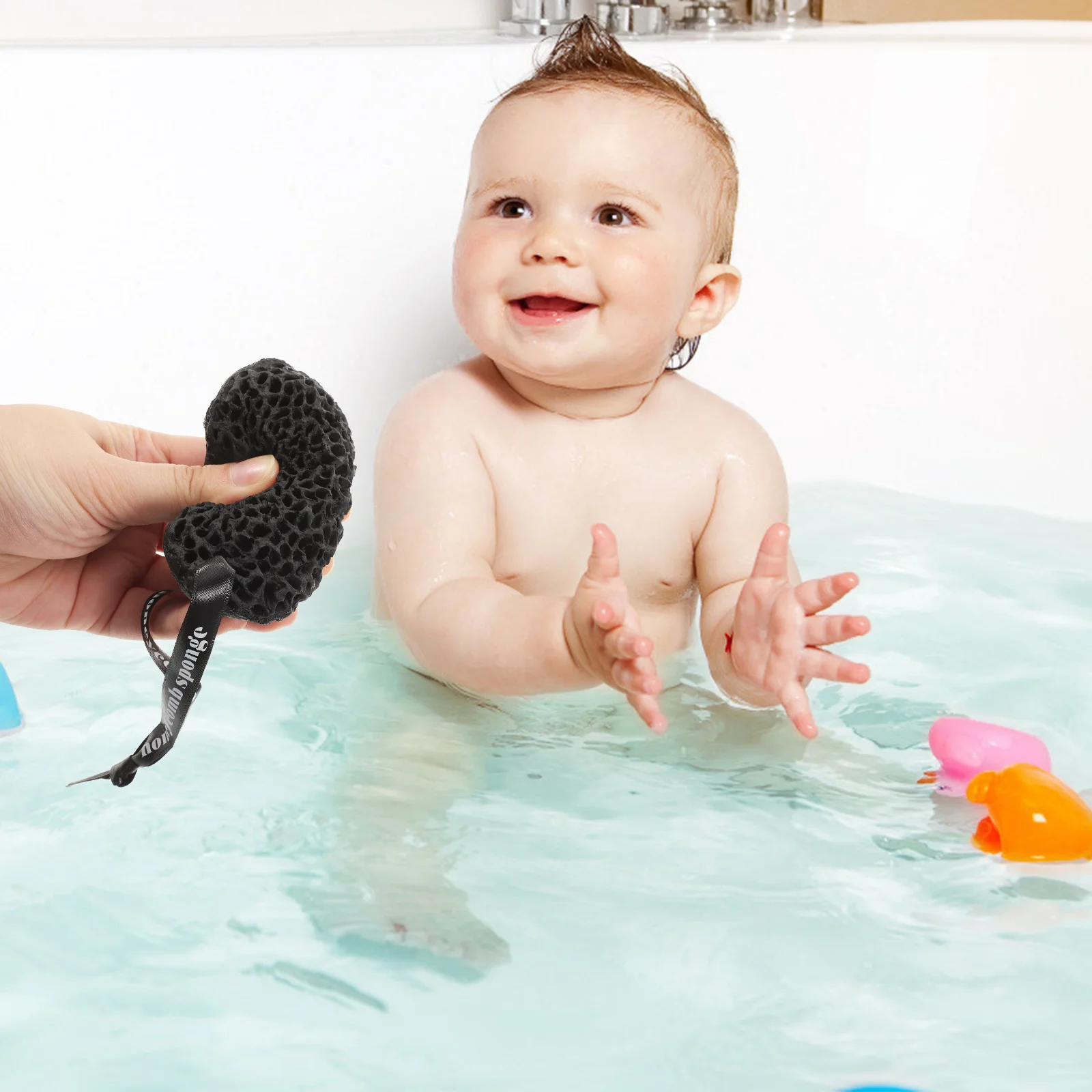 

3Pcs Sponge Bathing Scrubbers Drop-Shaped Honeycomb Shower Brush for Exfoliation and Massage Body Bath Tools Non-Latex Cleansing