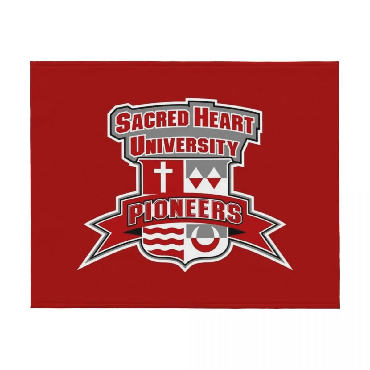 Manta de tiro de la Universidad del Sagrado Corazón, cálida para invierno, fundas de cama más suaves, mantas