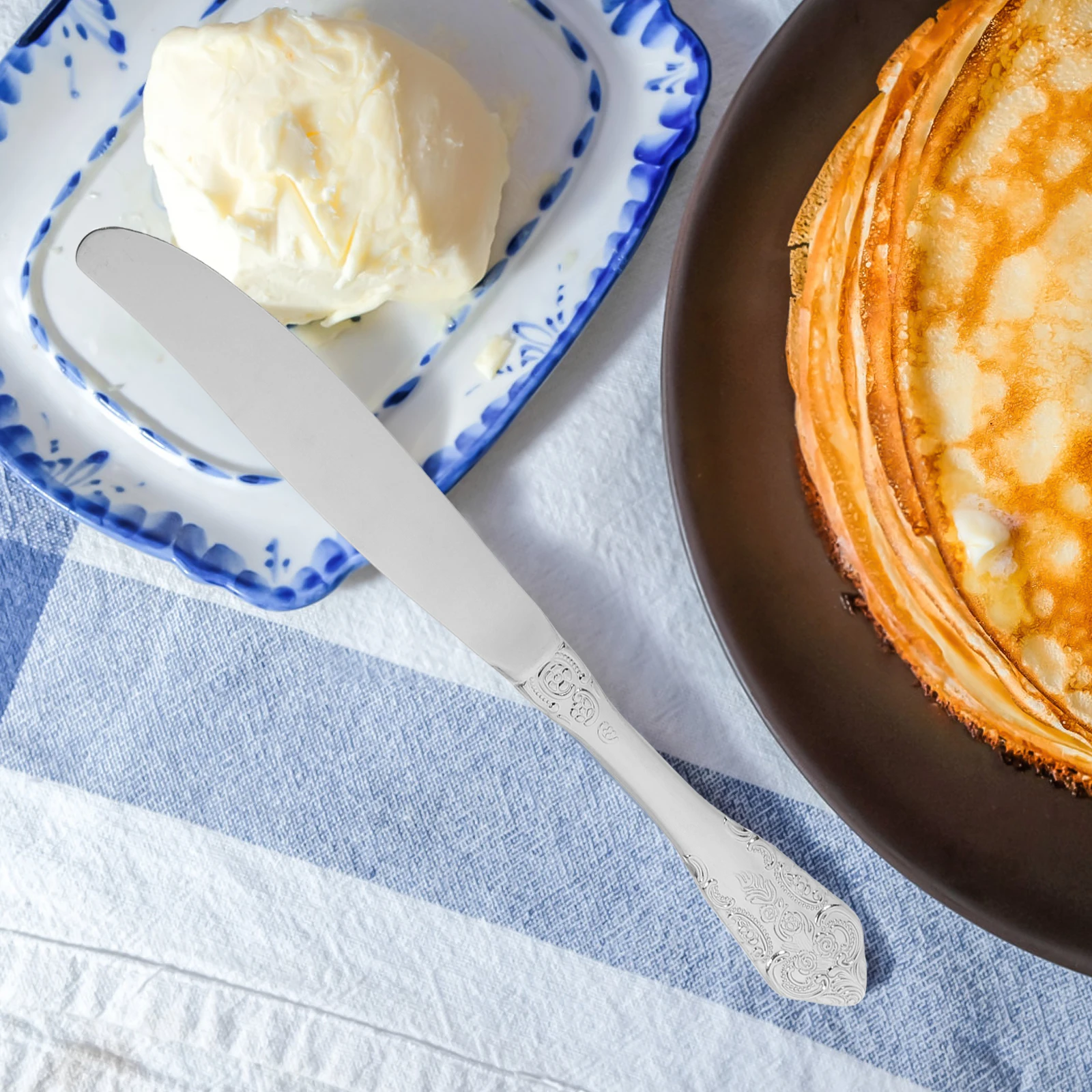 

1 set Stainless Steel Cake Spatula Set Baking Tools Cheese Shaving Tool Household Forks Multi Function Spreader Cream