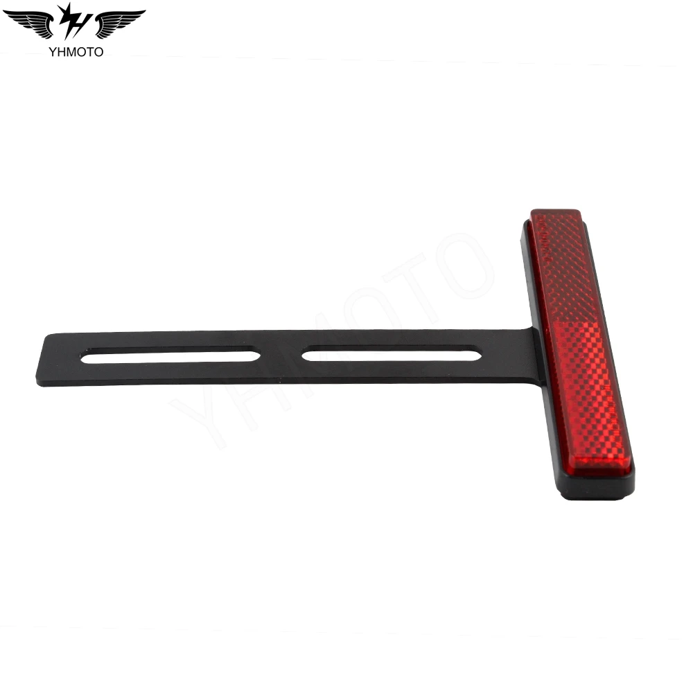 Universal Motorcycle Rear Reflector Cat's Eyes Long T-Holder For Kawasaki For Honda Yamaha KTM Fender Eliminator Accessories view 3