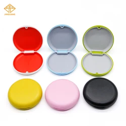 20pcs Dental Braces Retainer Case Magnetic Orthodontic Retainer Case Denture Box With Mirror Travel False Tooth Storage Box