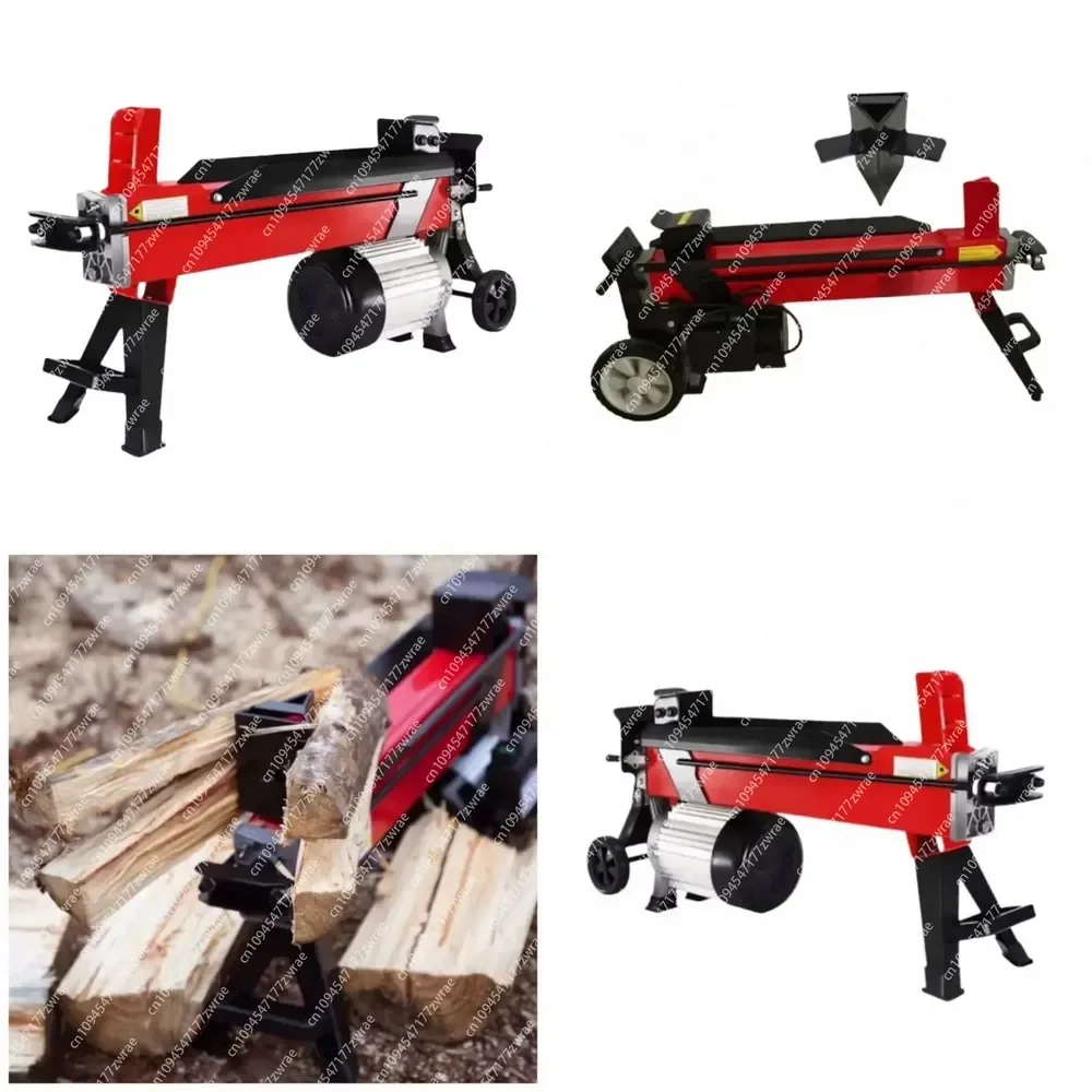 Portable Electric Horizontal Log Splitting Machine Hydraulic Rapid Splitting Forestry Machinery