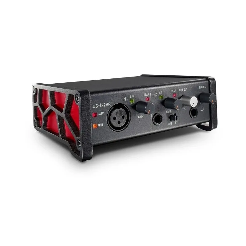 Us-1x2HR Us-2x2HR Us-4x4H Rversatile Audio Interface with 2 Inputs (1 Mic/1 Line) and A USB-C Port