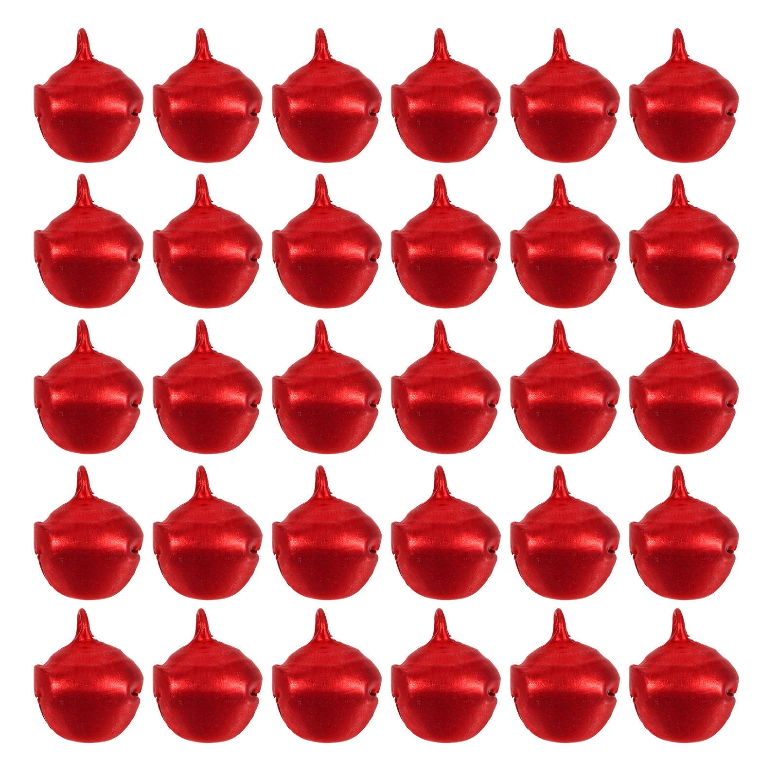 100 Pcs Christmas Bells for Crafts Small Tree Tiny Jingling Mini Ornament Jingle Earrings Women Crafting