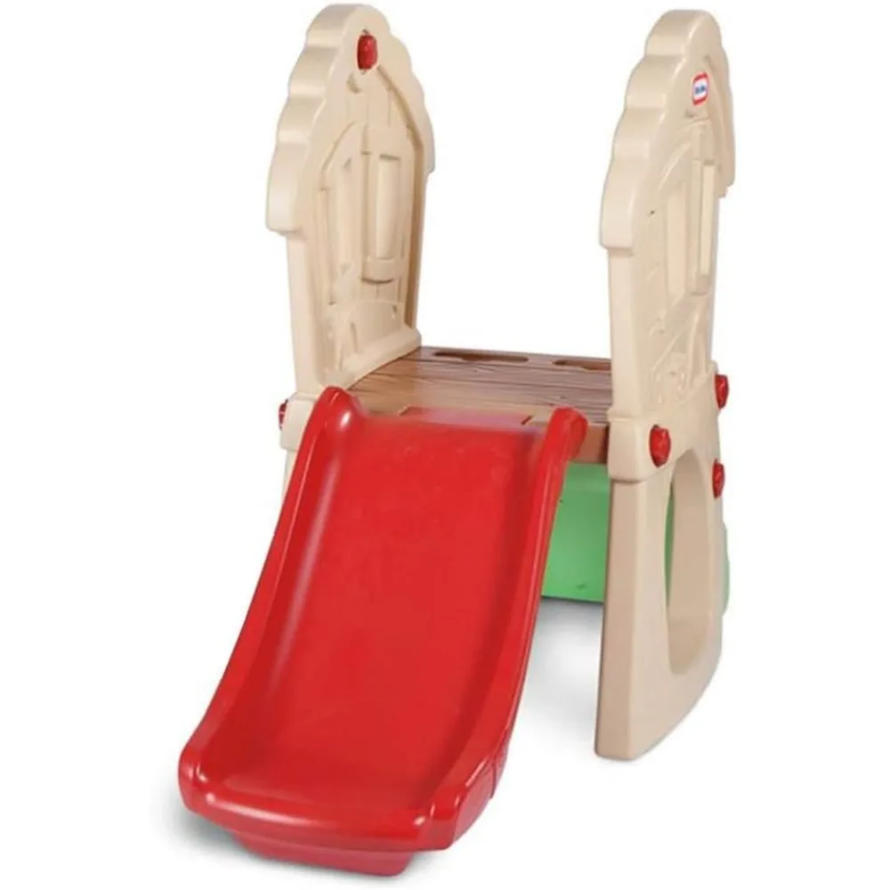 Playset infantil: alpinista, balanço e escorregador - Equipamento de jogo externo/interno - Fácil montagem - Centro de atividades para crianças pequenas, 53,5 Le