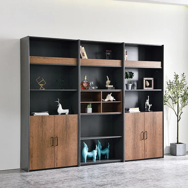 

Wooded Stand Filing Cabinet Shelves Modern Vertical Tall Organizer Office Cupboards Rangement Desk Cajonera Modular Furniture