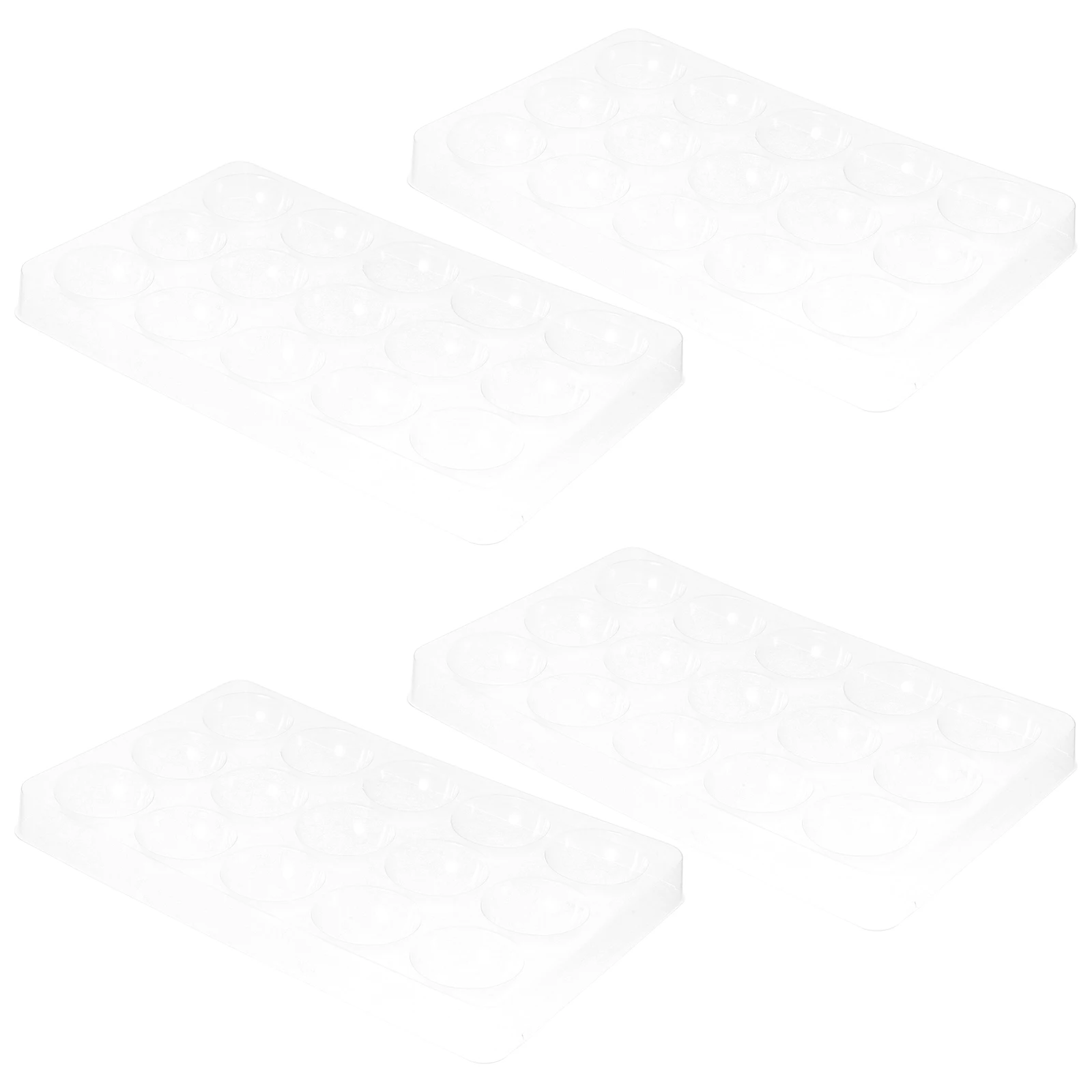 

4 PCS Fondant Flower Drying Mold Decoration Cake Tools Smoother Tray Gumpaste Rack Forming Pad