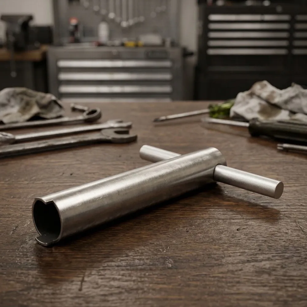 Stainless Steel 1224 Faucet Repair Tool Designed for Valve Core Installation and Maintenance Without Full Disassembly