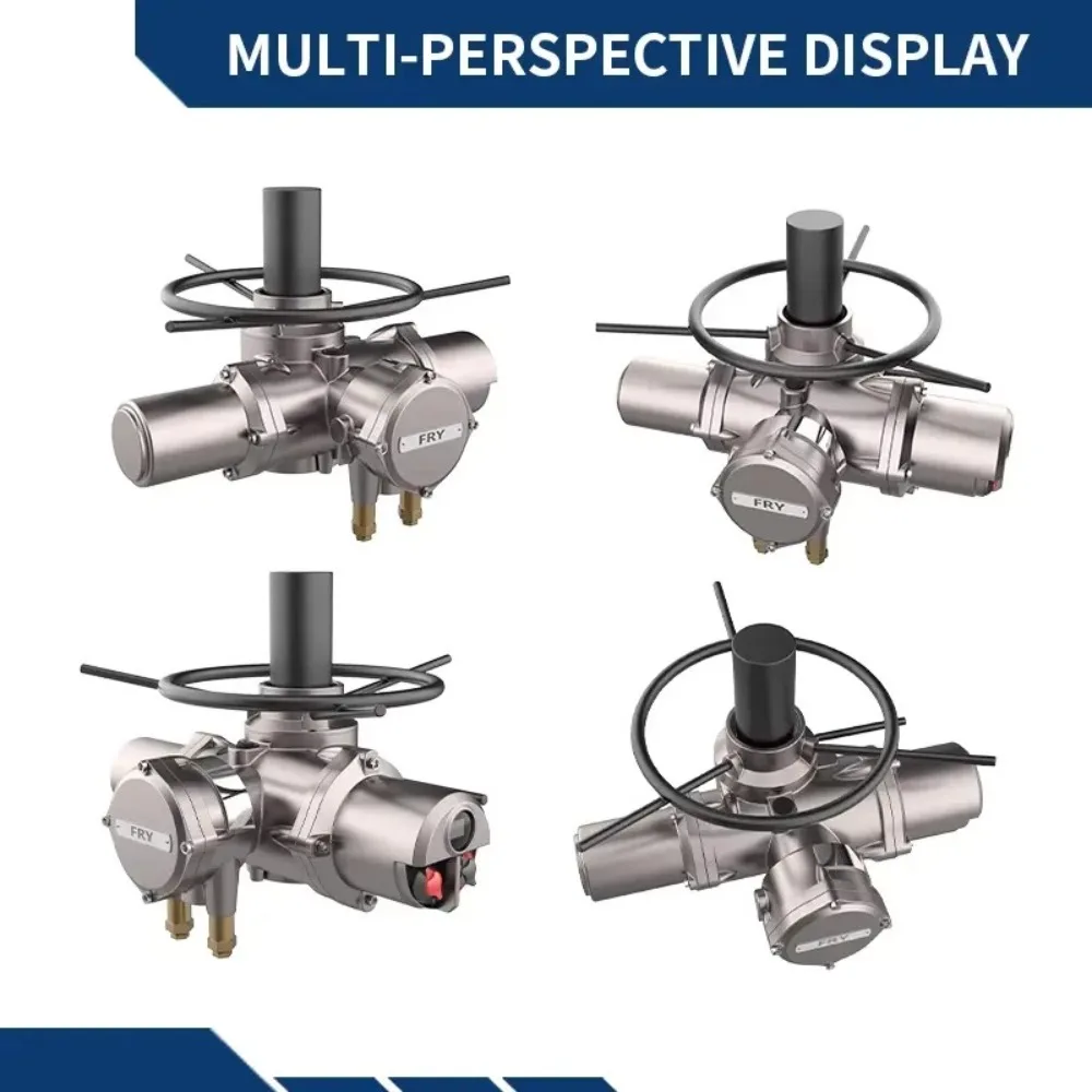 Waterproof grade IP68 multi-loop electric actuator, CE ISO9001 certified, using encoder technology, suitable for the