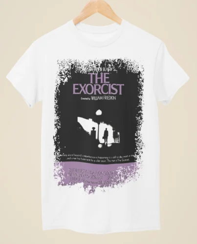 The Exorcist - Movie Poster Inspired Unisex White T-Shirt