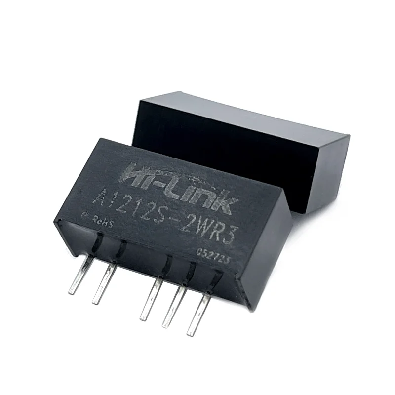 Hi-Link Dual Output A1212S-2WR3 10pcs/lot A1212S-2WR3 12V to 2W 3.3/5/9/12/15/24V DC DC Power Converter Module 10.8~13.2Vdc