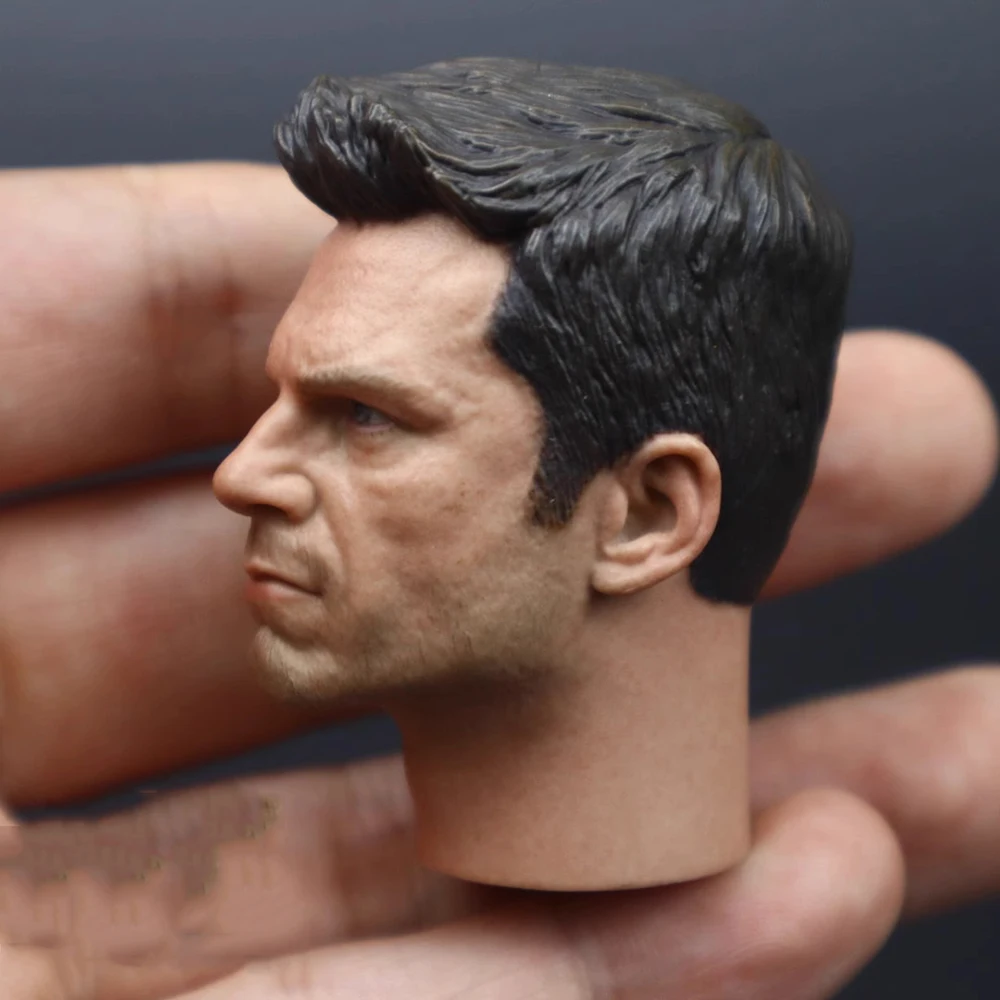 1/6 Mannelijke Knappe Kerel Brad Pitt Hoofd Sculptuur Snijwerk Speelgoed Model Voor 12 "Bd001 B001 Coo Actiefiguur Verzamelbare Diy