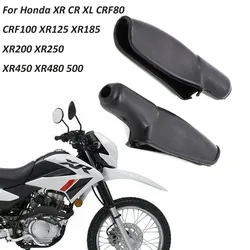 Rubber Clutch Brake Handle Lever Covers For Honda XR CR XL CRF80 CRF100 XR125 XR185 XR200 XR250 XR450 XR480 500 Handlebar Cover