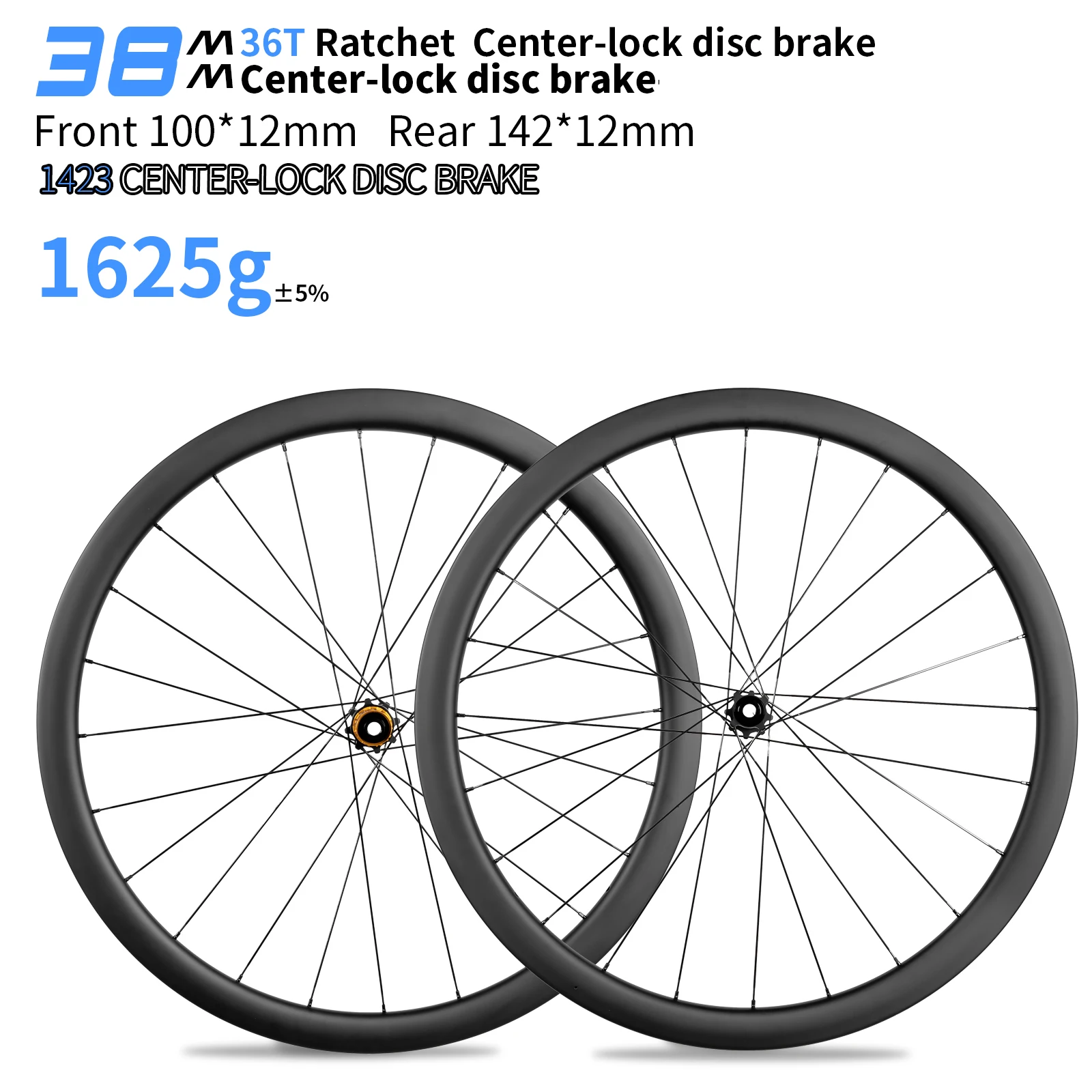 35mm 38mm 40mm 57mm 77 ROAD Carbon-Laufradsatz für Kletterfahrten Ohne Logo 700C Laufrad 12x100/12x142mm Gravel, Rennklasse Center Lock Scheibenbremse