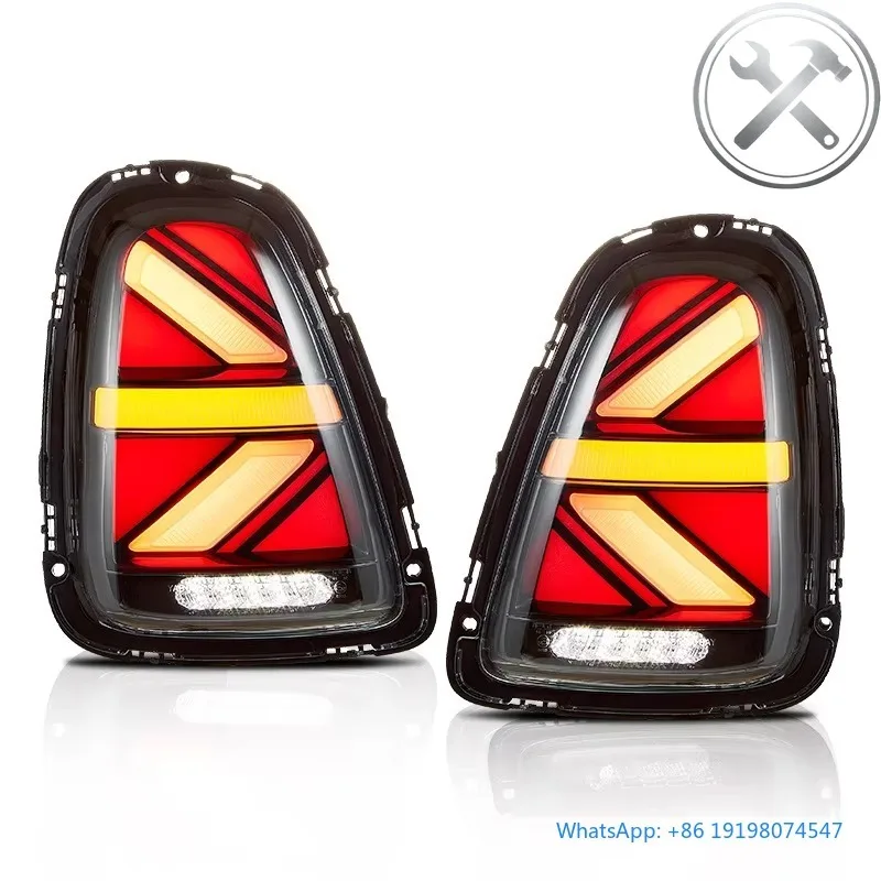 

Mini Cooper R56 R57 R58 R59 2007‑2013 Full LED Taillights Assembly Startup Animation Sequential Turn Signal Rear Bumper Lighting