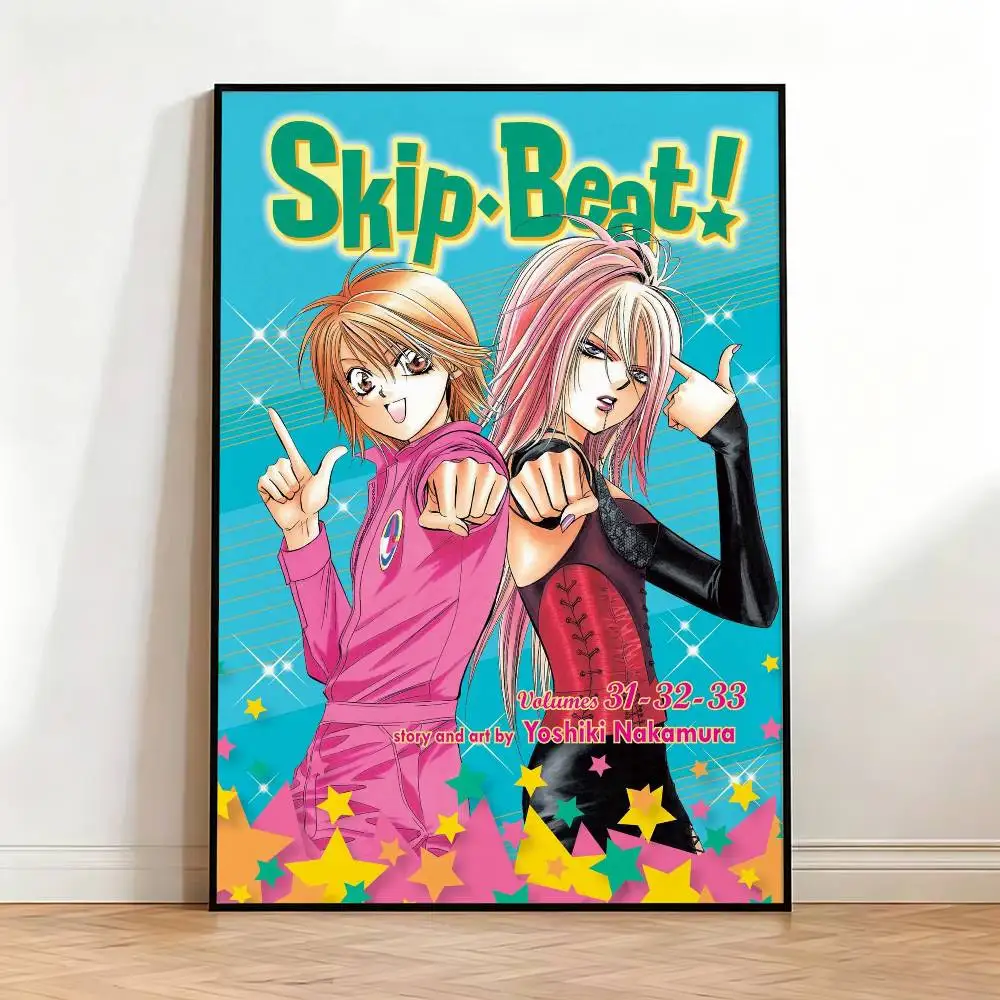 Anime S-Skip Beat Poster Waterproof Wall Art Sticker For Bar Living Room Vintage Decor High Quality Print Gift