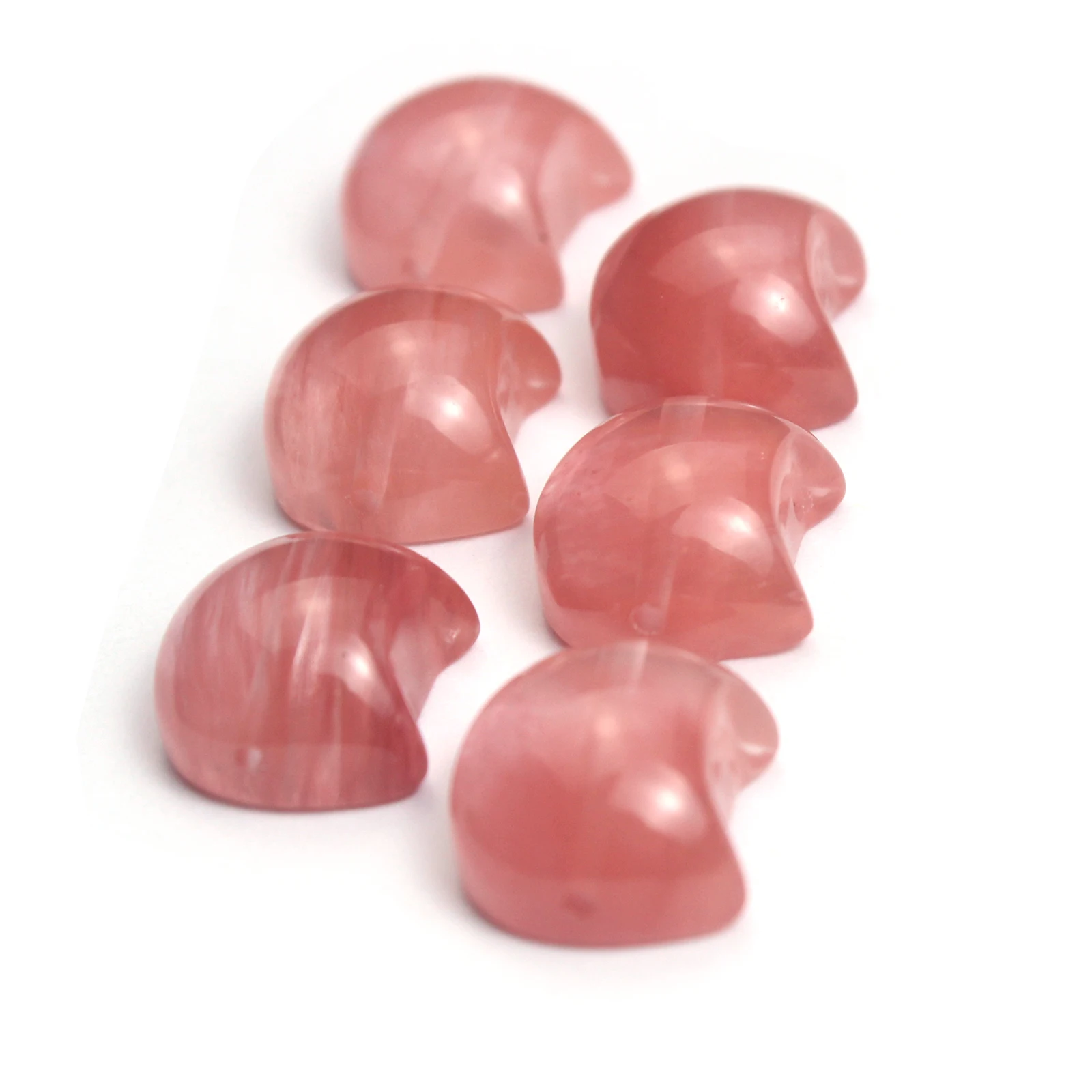 1 Piece 14X16MM Cat Head Beads Natural Crystal Cute Stone Charm Pendant for Jewelry Making Diy Necklac Bracelet Accessory view 4