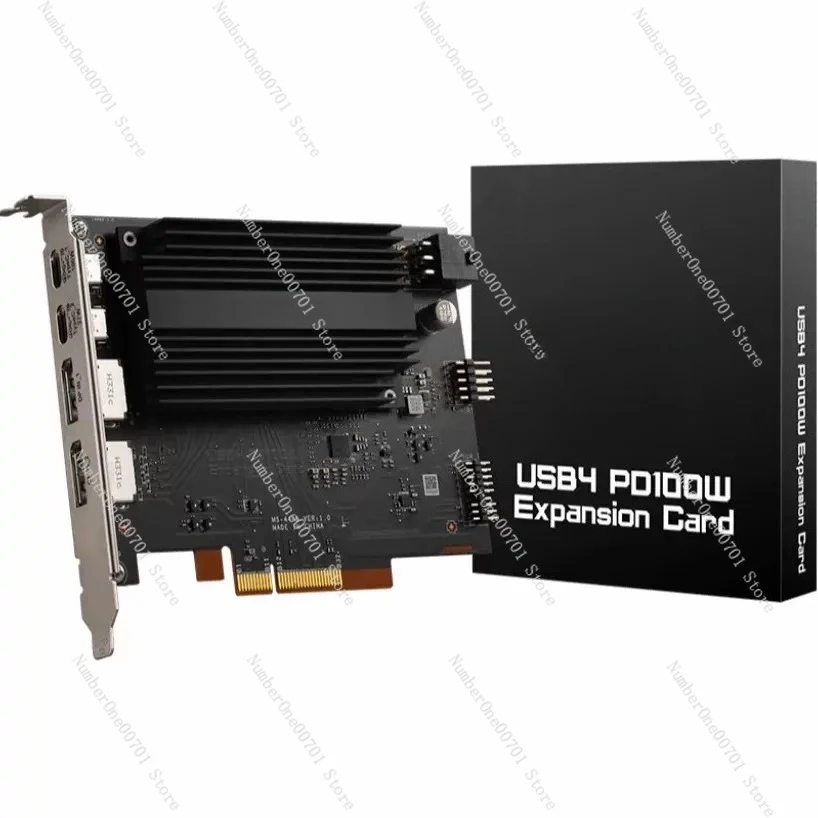 Free Shipping PCIe for Thunderbolt 4 Expansion Card ThunderboltM4 8K USB4 Compatible for Z590 Z690 Z790 Motherboard