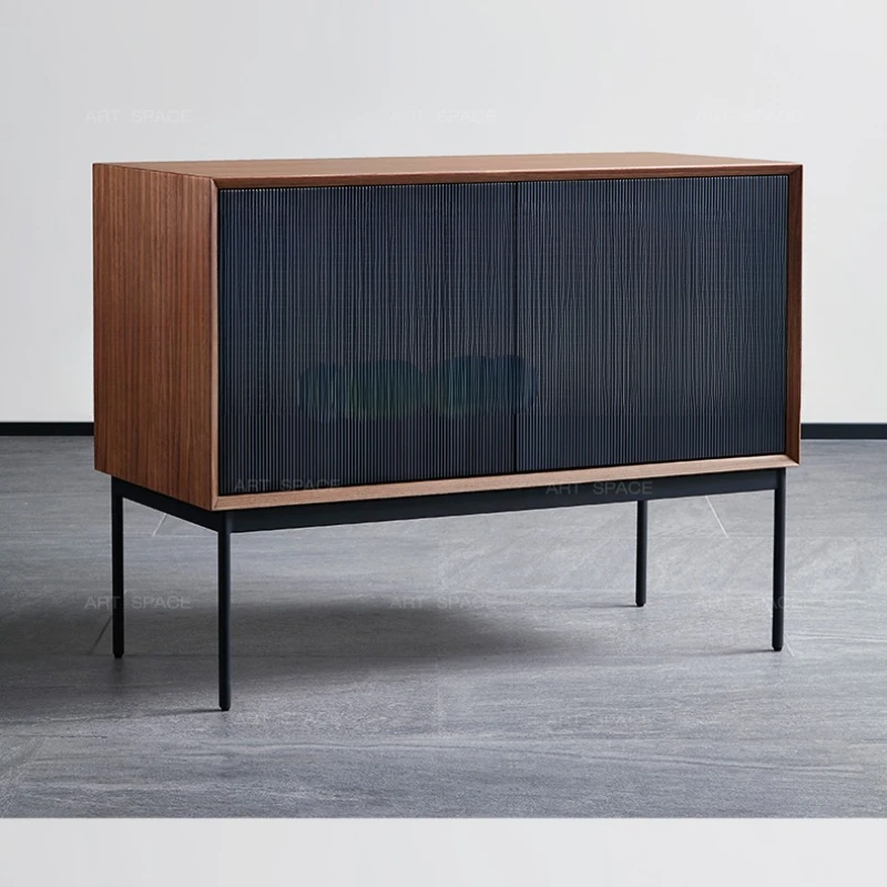 

Designer Furniture Nordic Minimalism Italian Modern Walnut Sideboard Cabinet