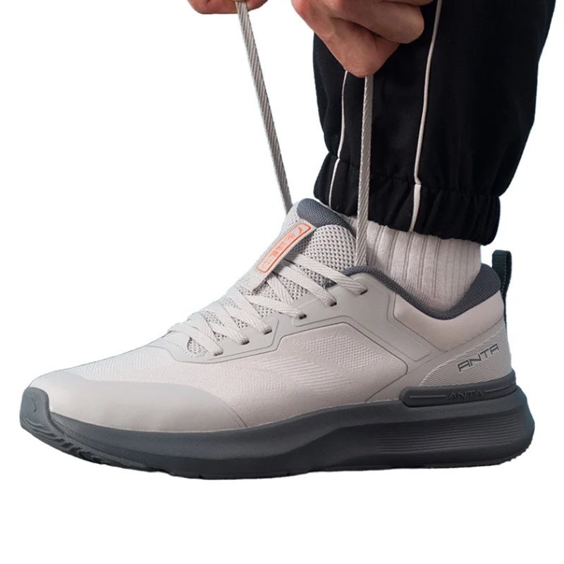 ANTA 112547719R-3 Mens Daily Walking Footwear Comfortable Lightweight Breathable Outdoor Casual Sneakers