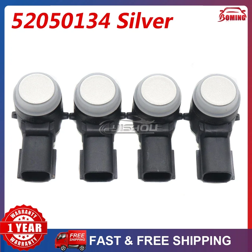 4Pcs Car 52050134 New PDC Parking Sensor For Chevrolet Tahoe Buick Regal Cadillac XTS CTS GMC Yukon Sierra 1500 52019545