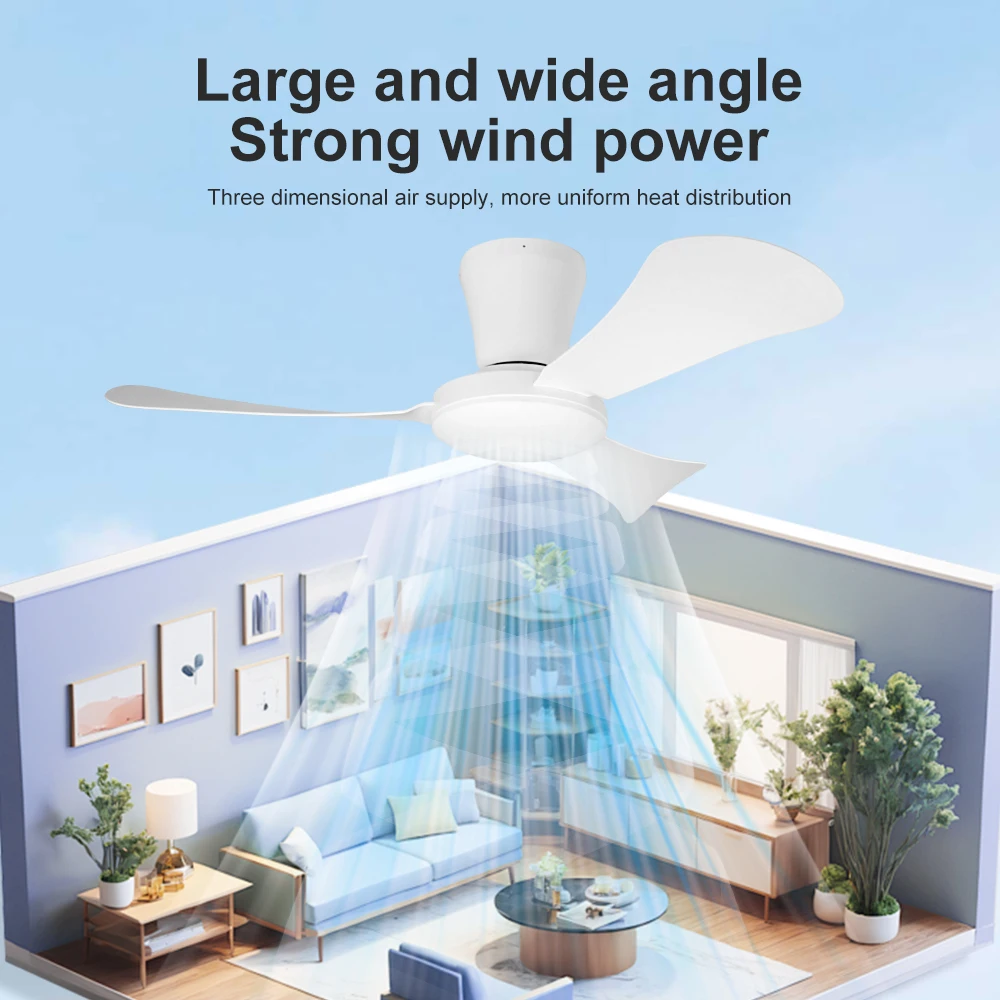 No Light Source Ceiling Fan with Remote Control 36 42 in Modern Living Room Ceiling, Home Decoration, Dining Room Pendant Light