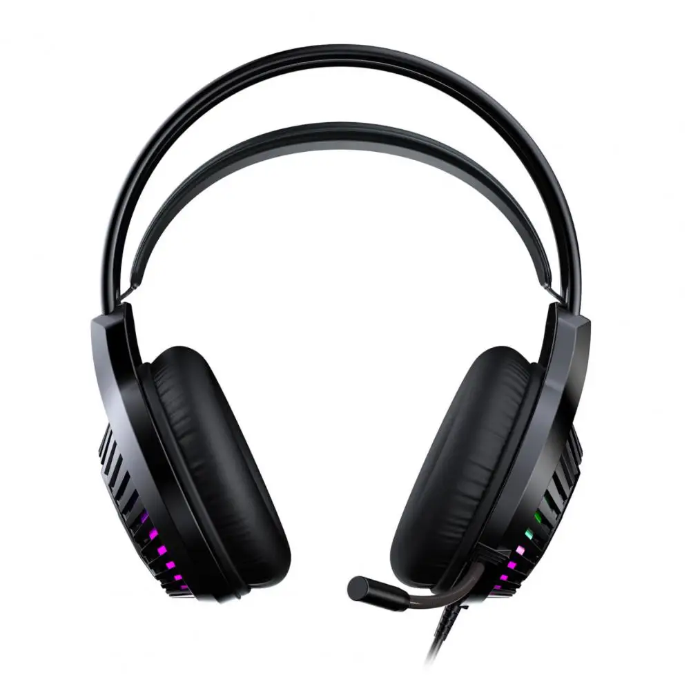 iMICE Wired Headphone High Fidelity Megas Bass Three Color Breathing Light 3.5mm E-sports Gaming Headset for Computer