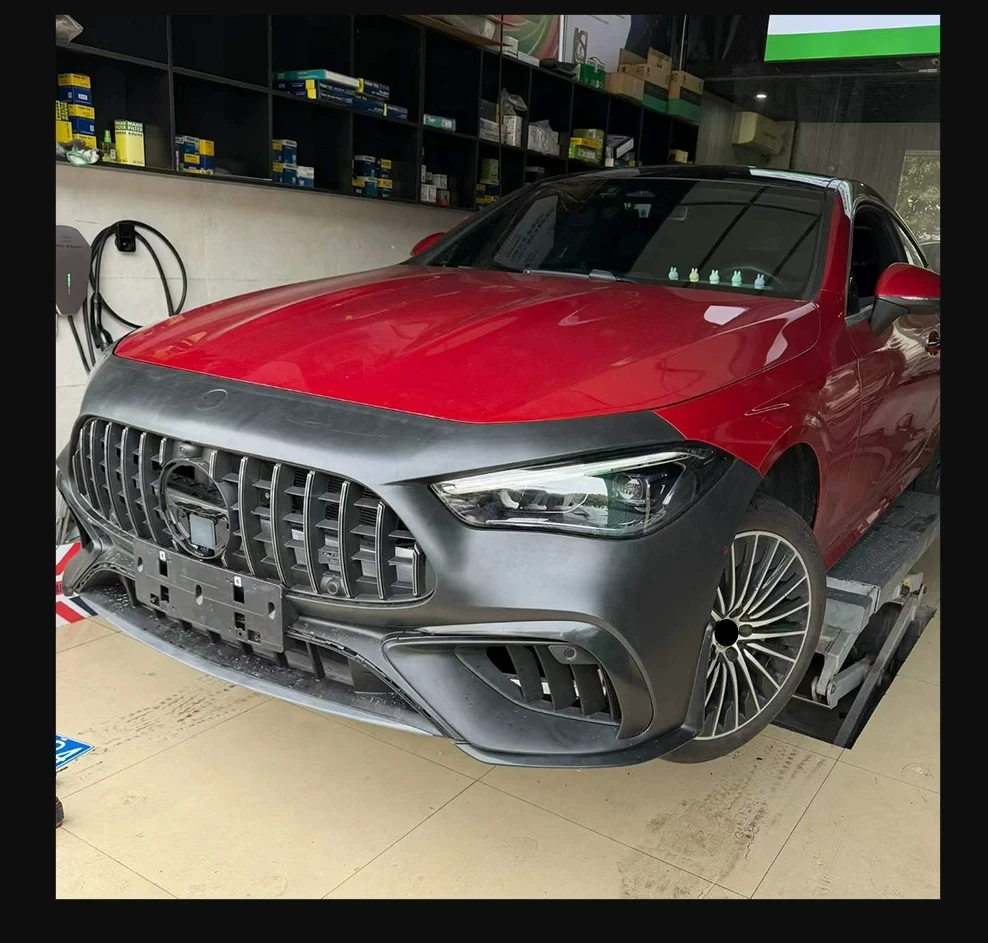 Front bumper assembly For Mercedes Benz CLE-Class CLE260 CLE300 W236 2023-2026 modified amg53 amg63 style grille Body kit