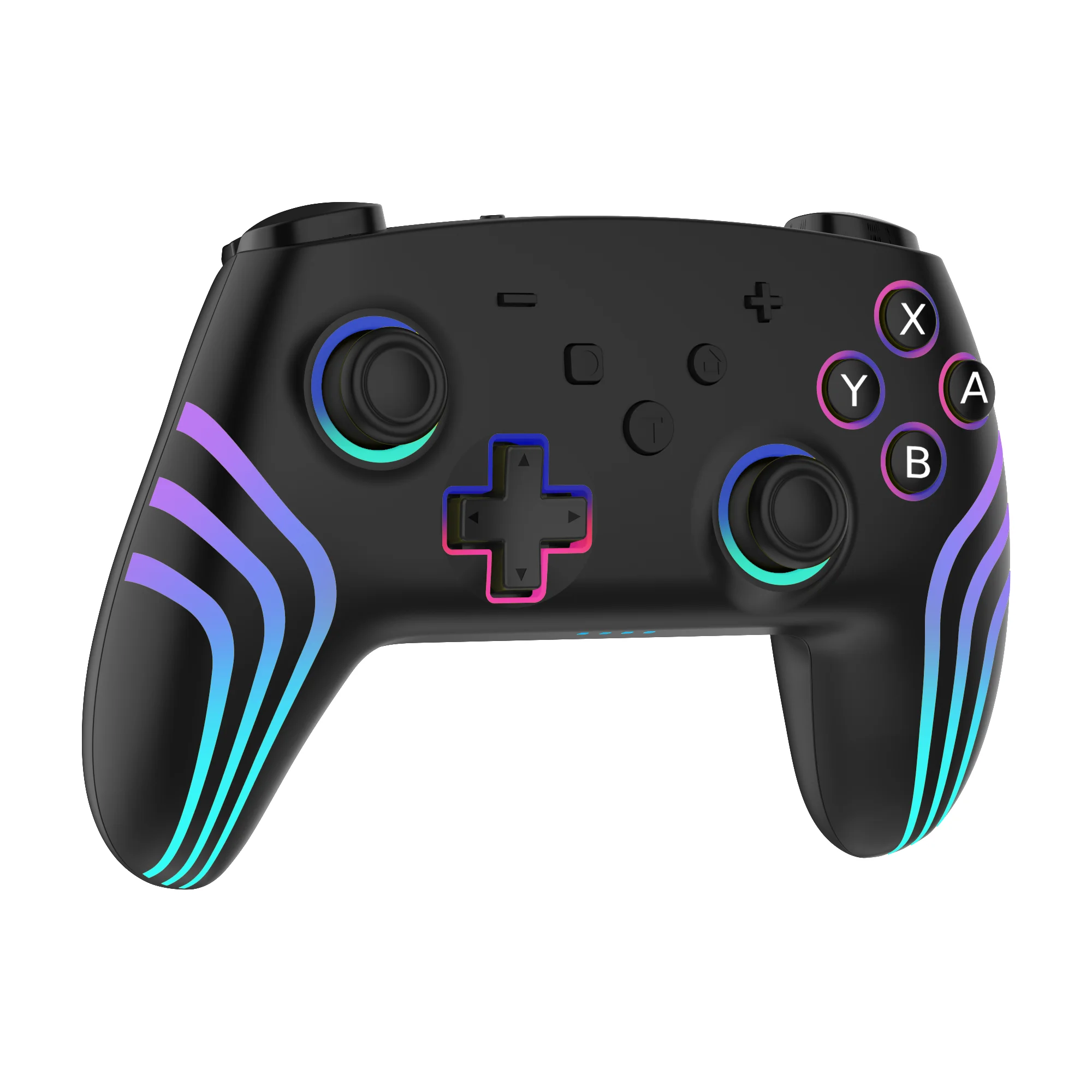 Wireless Controller SZ-933B for Nintendo Switch Lite with Six Axis Gyro Sensor,3D Joystick Calibration&RGB Colorful Light