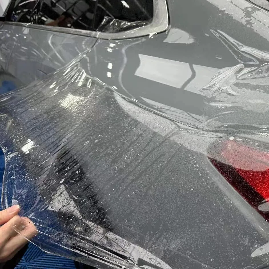 أعلى جودة 10 سنوات سيارة بولي TPU PPF 1.52X15m مكافحة اصفرار الشفاء الذاتي سيارة فيلم المضادة للخدش لمط طلاء السيارات طبقة حماية