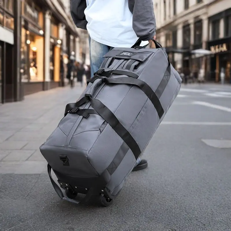 حقيبة سفر للتخييم وتسلق الجبال في الهواء الطلق، حقيبة سحب القارب