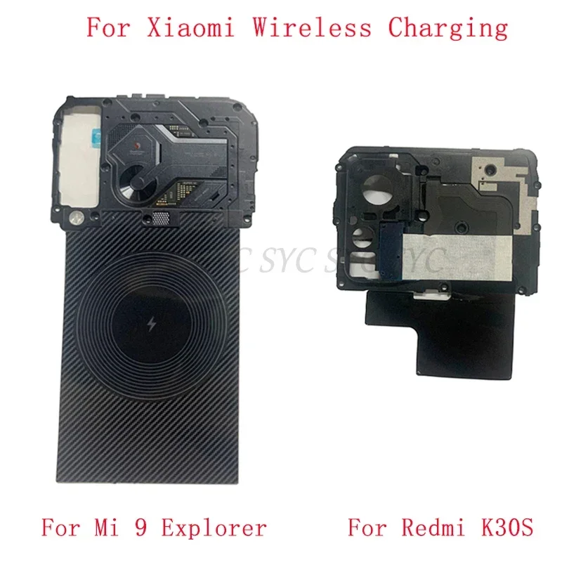 

Main Board Cover Chip NFC Antenna Flex Cable For Xiaomi Mi 9 Explorer Redmi K30S Wireless Charging Module Repair Parts