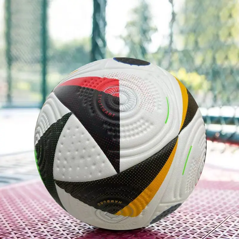 Official Size 5 Soccer Ball High Quality Seamless Goal Team Match Balls Football Training