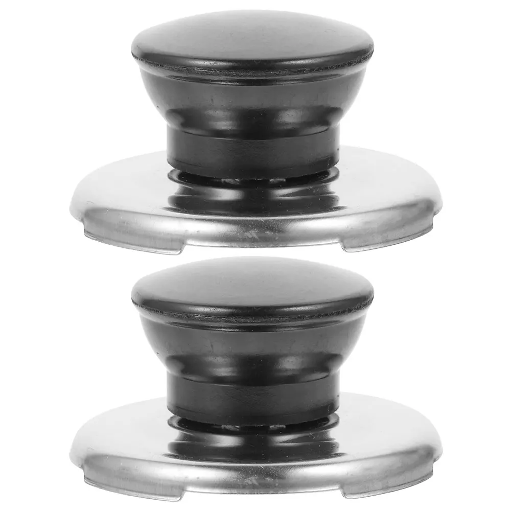 

2pcs Kettle Lid Whistle Knobs Stainless Steel Replacement Accessories for Household Kitchen Cover H